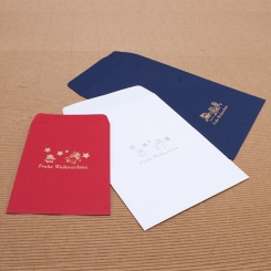 Schmucktüten 75 x 105/16 mm mit Weihnachtsmotiv 