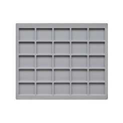 TE-Einlage 255x215x10 mm 25 Gef. 45x35 mm 