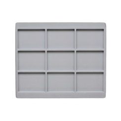 TE-Einlage 255x215x10 mm 9 Gef. 78x55 mm 