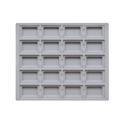 TE-Einlage 255x215x14 mm 20 Gef. 55x38 mm 