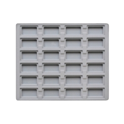 TE-Einlage 255x215x14 mm 24 Gef. 50x30 mm 