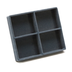 TE-Einlage 125x105 mm 4 Gefächer 60x50 mm, leer 