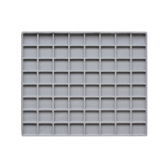 TE-Einlage 255x215x15 mm 64 Gef. 25x20 mm 