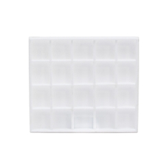 TE-Einlage 145x128x15 mm 20 Gef. 29x29 mm 