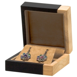 Anhänger/Ohrschmucketui 77x77x35 mm 