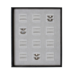 Combi-Trauringlade 12 Paar Ringe hoch 