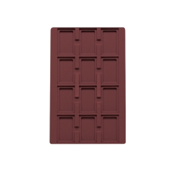 TE-Ständer 188x292 mm, 12 Gefächer 45x70 mm bordeaux