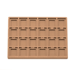 TE-Ständer 260x250 mm, 24 Gefächer 38x55 mm sand