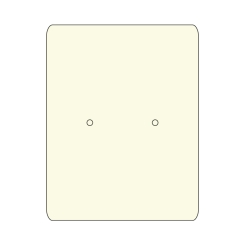 HS. Ohrsteckerkarten 35x45 mm 