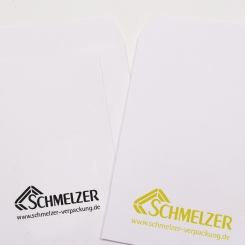 Prägung auf Schmucktüten 