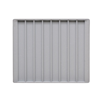 TE-Einlage 255x215x10 mm 8 Gef. 210x25 mm 