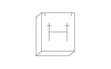 Schaumstoff-Stanzteile  37x43x10 mm 