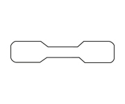 Ringetiketten 42x9 mm 