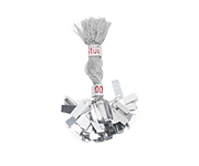 Fadenetiketten 13x5 mm aus Kunststoff 