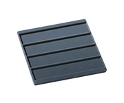 TE-Ständer 255x215x10 mm 4 Gef. 247x45 mm dunkelblau