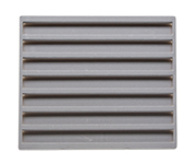 TE-Einlage 255x215x15 mm 7 Gef. 243x20 mm 