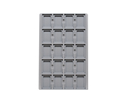 TE-Ständer 188x292 mm, 20 Gefächer 38x55 mm 