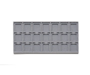 TE-Ständer 188x292 mm, 21 Gefächer 38x55 mm 