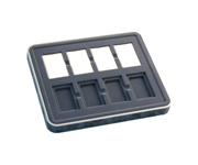 Präsentvorlage 265x225x25 mm 8 Gef. 45x70 mm 