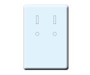 Brisurenkarten 38x55 mm 