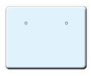 Ohrsteckerkarten 45x35 mm quer 