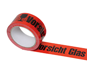 Tesa Warnband 50 mm x 66 lfm rot 