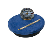 Drehdisplay 180 mm Ø x 70 mm, PIG-Bezug 