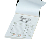 Kassenblocks 100x150 mm mit Firmendruck 