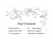 Visitenkarten 85x55 mm 