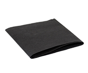 Vliesabdeckung 132X38 mm schwarz 